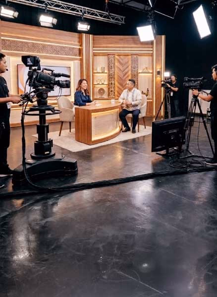 Broadcast Studio Set Development Philippines